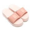 PUMA PLATFORM SLIDE WOMENS EP PEACH BEIGE 366122-01画像