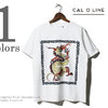 CAL O LINE DRAGON プリント Tシャツ CL181-079画像