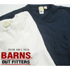 BARNS 吊り編み VネックポケットTシャツ BR-1101画像