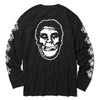 OBEY BASIC LONG SLEEVE TEE "OBEY MISFITS FIEND CLUB" (BLACK)画像