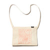 MACKDADDY DON'T BELIEVE THE HYPE COTTON SACOCHE OFF WHITE MDBG-2005画像