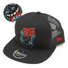 NEW ERA 9FIFTY Original Fit トラッカー Santa Cruz サンタクルーズ ロブロー・スコップ ブラック 11557950画像