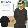 TOYPLANE NO COLAR 3/4 SHIRT TP18-NSH02画像