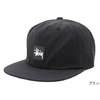 STUSSY Stock Rubber Patch Ballcap 131786画像