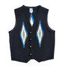 Ortega's REGULAR FRONT WOVEN VEST black size 38画像