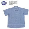Buzz Rickson's BLUE CHAMBRAY S/S WORK SHIRT BR37911画像
