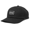 OBEY OUTLINE 6 PANEL SNAPBACK (BLACK)画像