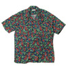 BURGUS PLUS S/S Open Collar Shirts Flower Pattern BP17503-4画像