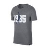 NIKE M JSW TEE 1985 CARBON HEATHER/WHITE 926205-091画像