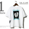 CAL O LINE × HANG TEN アイコン プリントTシャツ CHW-002画像