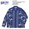SUN SURF L/S RAYON HAWAIIAN SHIRT “THE LIGHTHOUSE” Limited Edition SS37791HYLS画像