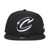 NEW ERA CLEVELAND CAVALIERS スナップバックキャップ BLACKxWHITE NRNE70388661画像