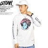 LEFLAH MAKE FACE L/S TEE -WHITE-画像