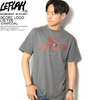 LEFLAH SCORE LOGO S/S TEE -CHARCOAL-画像