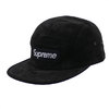 Supreme Suede Camp Cap BLACK画像