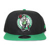 NEW ERA BOSTON CELTICS スナップバックキャップ BLACKxGREEN NE70354285画像