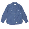 WTAPS CELL LS SHIRT INDIGO 181BRDT-SHM02画像