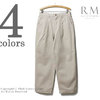 RICCARDO METHA ONE TUCK WIDE CHINO TR PANTALONE TWILL画像