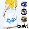 X-girl WARP LOGO 2WAY TOTE 5182027画像