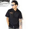THRASHER MAG S/S WORK SHIRT -BLACK- TH5084NBSB画像
