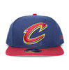 NEW ERA CLEVELAND CAVALIERS スナップバックキャップ NAVYxBURGUNDY NE70388664画像