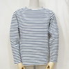 THE FLAT HEAD Club Label L/S T-SHIRTS BORDER BOAT NECK CL-BTL-201画像