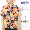 SUN SURF S/S RAYON HAWAIIAN SHIRT "THE ROYAL WAGON" SS33335画像