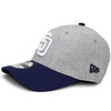 NEW ERA SAN DIEGO PADRES 9FORTY 6パネルキャップ GREYxNAVY NRNE11432317画像