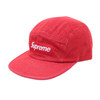 Supreme Denim Camp Cap RED画像