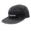 Supreme Denim Camp Cap BLACK画像