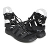 Dr.Martens KRISTINA GHILLIE SANDAL BLACK NEW OILY ILLUSION 24140001画像