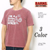 BARNS S/S T-SHIRT "WINER" BR-7517画像