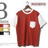 PENNEY'S ツートン ポケットTシャツ PN18S006画像