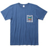 RADIALL COSMIC GIPSY - CREW NECK POKET T-SHIRT (NAVY)画像