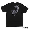 HUF SK8 RAT S/S TEE BLACK画像