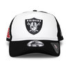 NEW ERA OAKLAND RAIDERS MESH CAP WHITExBLACK FFNE2774700画像