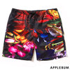 APPLEBUM Flower Black Swim Pants BLACK画像