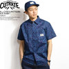 CUTRATE ALLOVER PATTERN S/S SHIRT -NAVY-画像