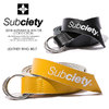Subciety LEATHER RING BELT 107-81346画像