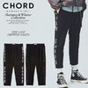CHORD NUMBER EIGHT SIDE LINE CROPPED PANTS N8M1H5-PT05画像