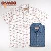 CAMCO 半袖 プリント オープンカラー シャツ画像