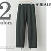 AURALEE SUPER MILLED SWEAT WIDE PANTS A8AP04SM画像