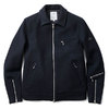 CRIMIE HEAVY MELTON RIDERS JACKET C1H5-JK11画像
