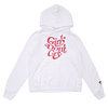 UNDERCOVER × VERDY GIRLS DON'T CRY HOODIE WHITE画像
