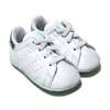 adidas Originals STAN SMITH CRIB Running White/Clear Mint/Clear Mint AQ1717画像
