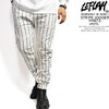 LEFLAH STRIPE JOGGER PANTS -WHITE-画像