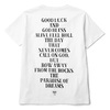 CRIMIE MESSAGE V NECK POCKET SHORT SLEEVE T-SHIRT (WHITE) C1H3-TE06画像