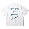 RADIALL LAID BACK - OPEN COLLARED SHIRT S/S (WHITE)画像