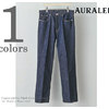 AURALEE HARD TWIST DENIM 5P PANTS A8AP01DM画像