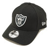 NEW ERA 9FORTY オークランド・レイダース ブラック × チームカラー 11308499画像